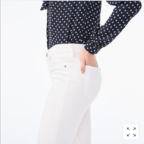 J Crew White Jeans - Picture 2 of 8